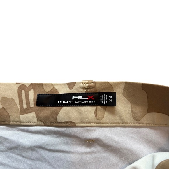 RLX Ralph Lauren Mens Camouflage Golf Pants Stretch Straight Fit 38x30 - Picture 6 of 12